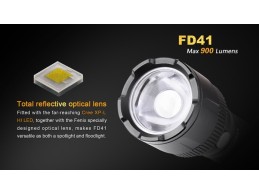 Linterna Fenix con ZOOM FD41