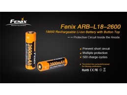 Bateria Fenix 18650 de 2600 mAh ARB-L18-2600