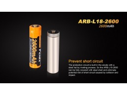 Bateria Fenix 18650 de 2600 mAh ARB-L18-2600