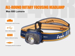 Linterna Frontal Fenix HL40R ZOOM Recargable