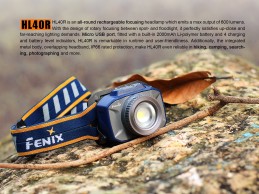 Linterna Frontal Fenix HL40R ZOOM Recargable