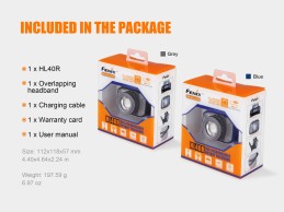 Linterna Frontal Fenix HL40R ZOOM Recargable