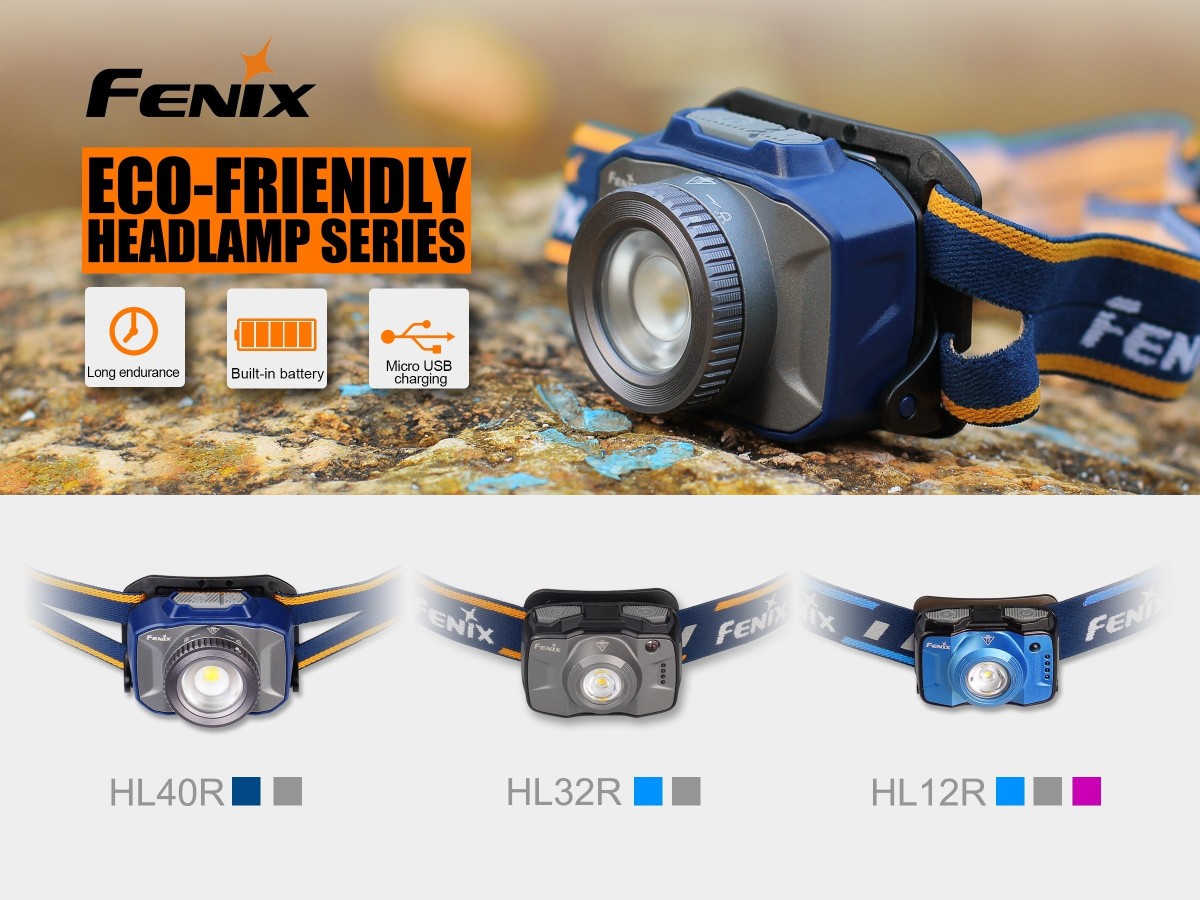 Linterna Frontal Fenix HL32R recargable Linterna Frontal Fenix HL32R recargable