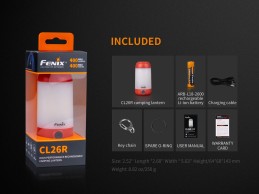 Linterna para Camping Fenix CL26R