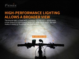 Linterna Fenix BC30 version 2.0