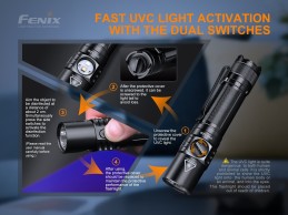 Linterna Fenix PD32 UVC
