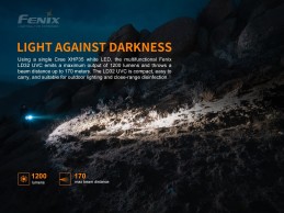 Linterna Fenix PD32 UVC