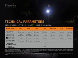 Linterna Fenix E-LITE