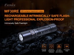Linterna anti explosiva recargable Fenix WF30RE