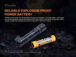 Linterna anti explosiva recargable Fenix WF30RE