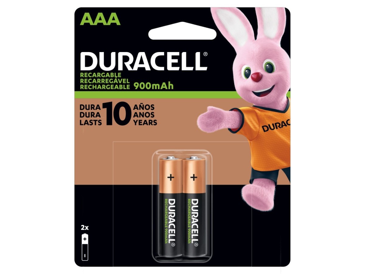 Pilas Recargables Duracell AAA de 900 mAh