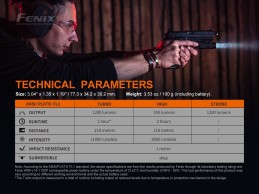 PRE VENTA - Linterna Fenix para pistolas GL19R