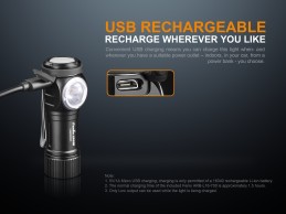 Linterna Fenix recargable LD15R